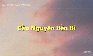 Cầu Nguyện Bền Bỉ