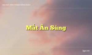 Mất Ân Sủng